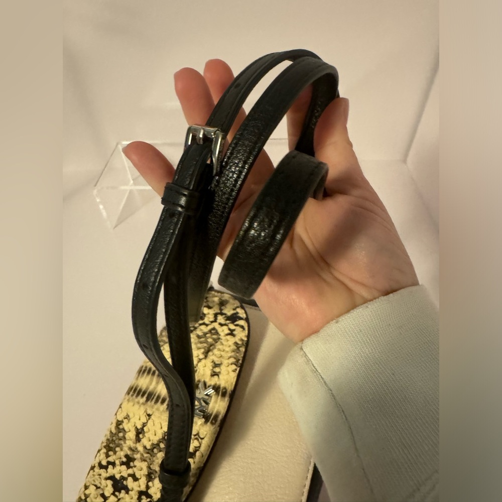 #201 Michael Michael Kors Python Half Dome Small … - image 11